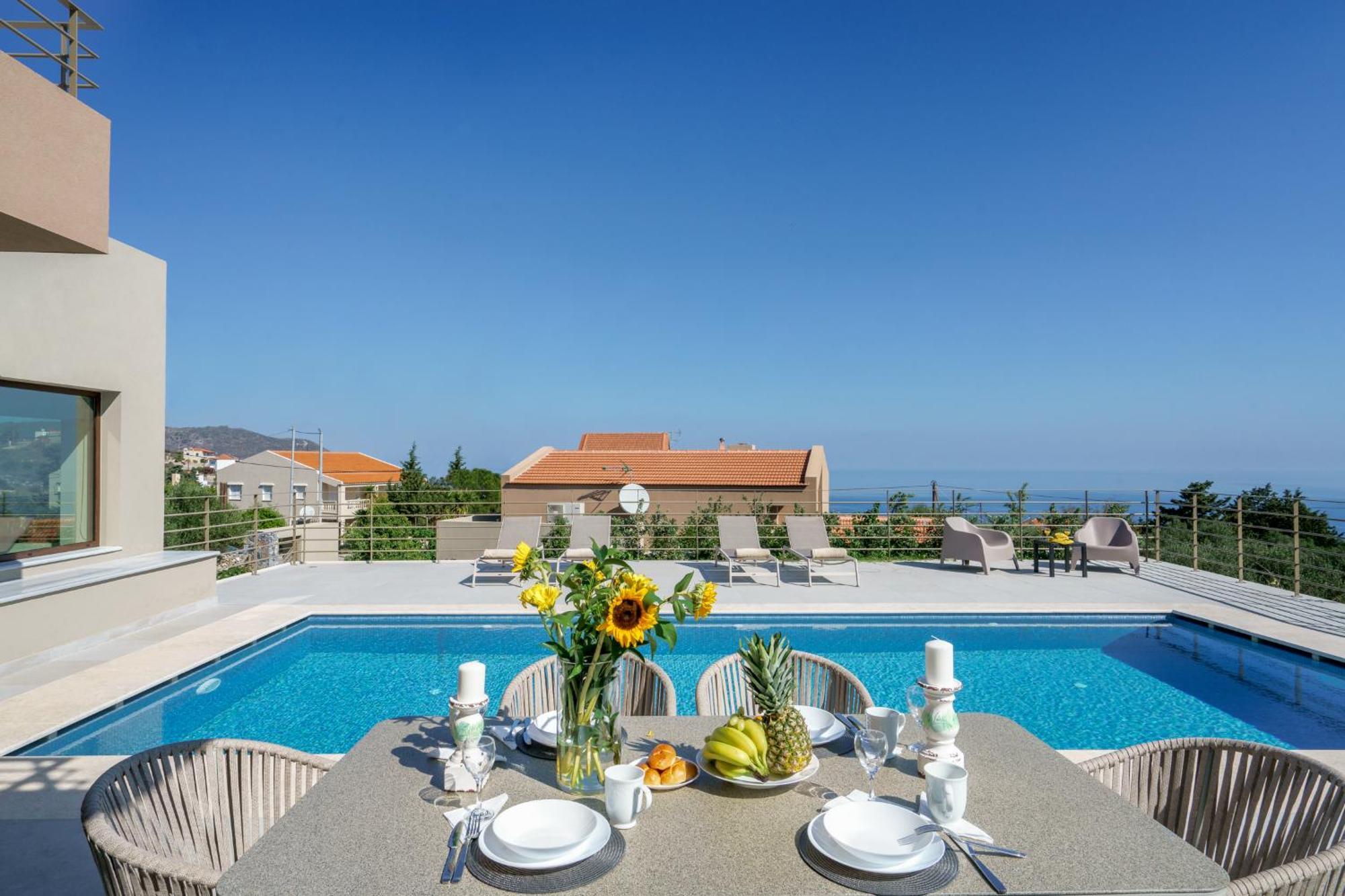 Villa Fos Kefalas Chania Exteriör bild