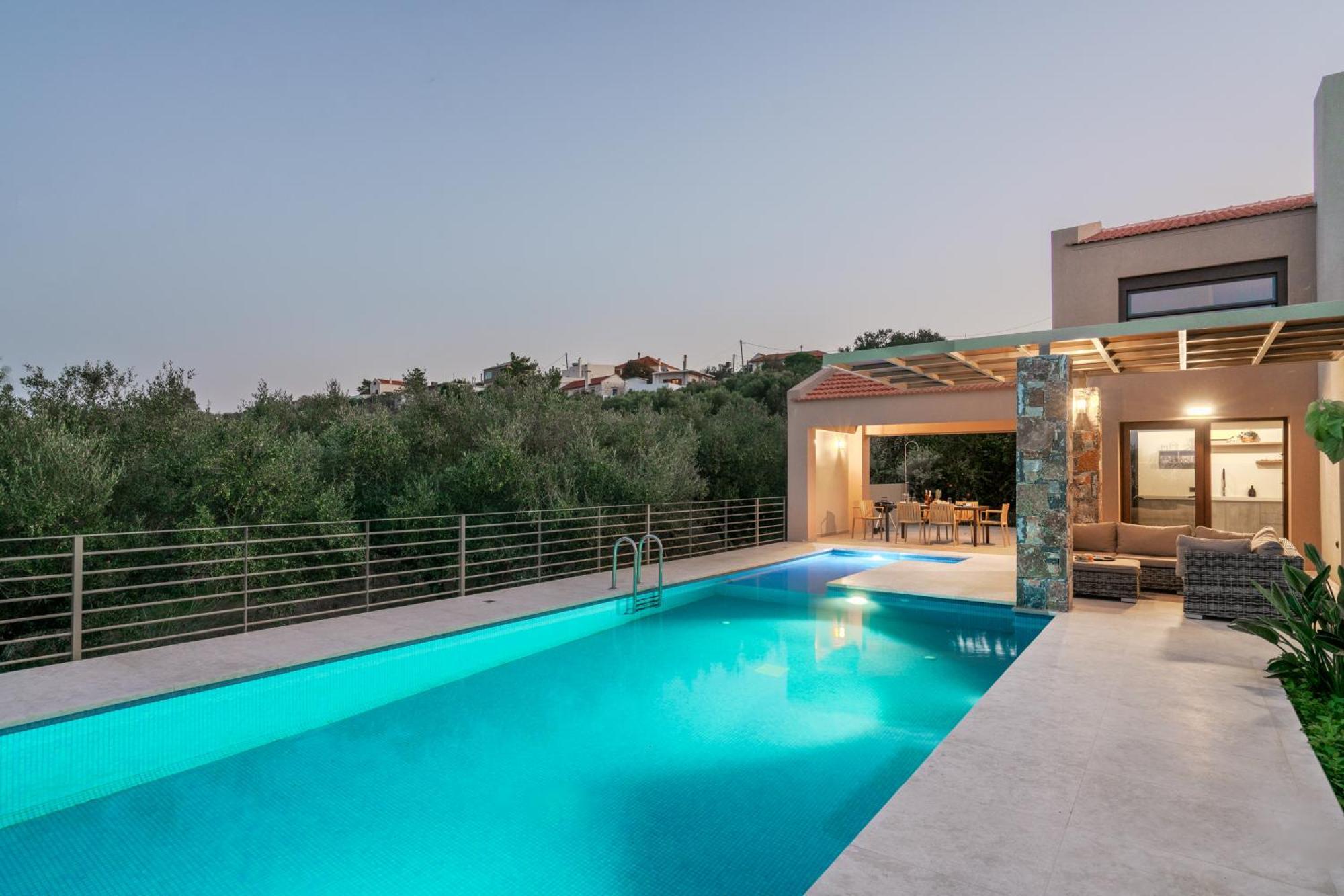Villa Fos Kefalas Chania Exteriör bild